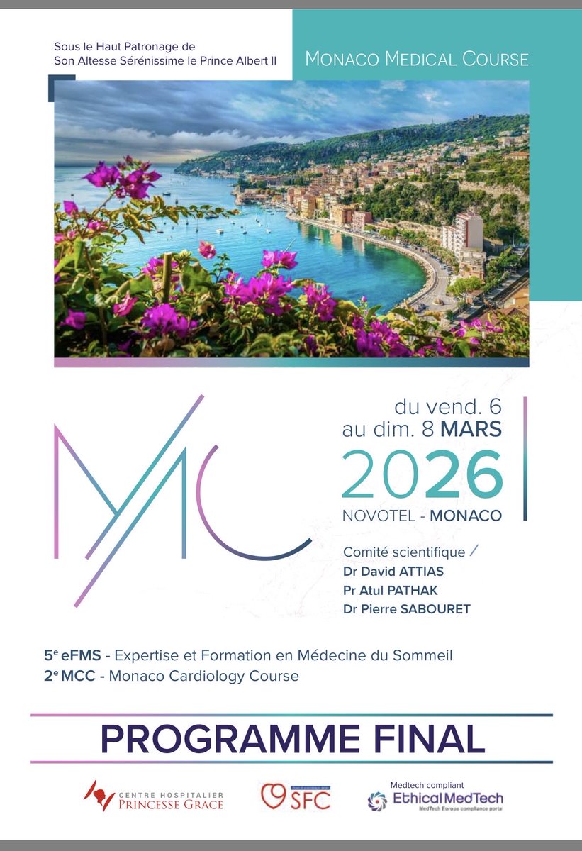 SABOURETCardio's tweet photo. On my way to participate to the #MonacoMedicalCourse #MMC Thanks to all experts who accepted to join us. High scientific content in a friendly atmosphere ☀️#CardioTwitter https://t.co/xVtSSfk3fe