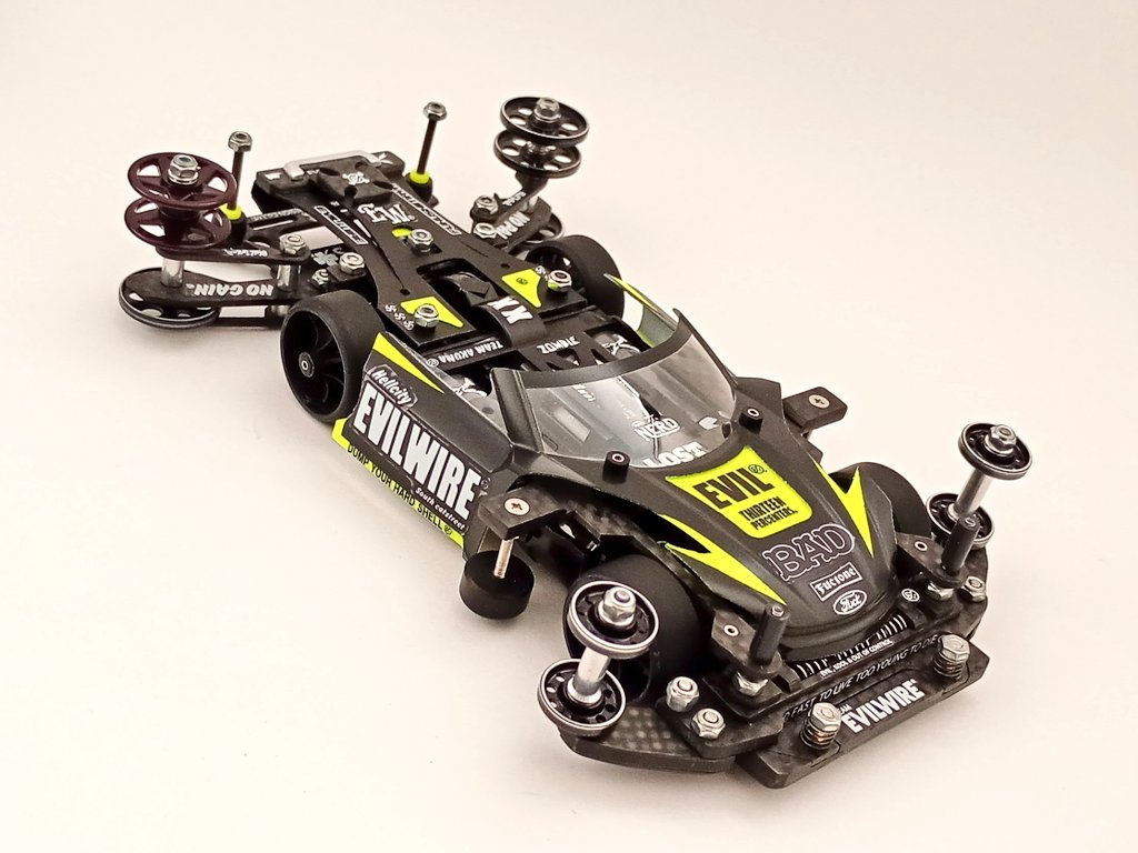 kanna_m4's tweet image. ミニ四駆はアパレル👌
#evilwire 

#長野最速