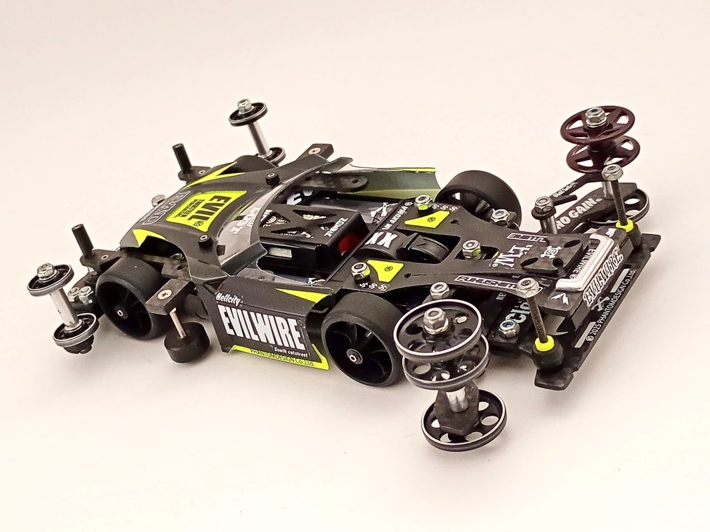 kanna_m4's tweet image. ミニ四駆はアパレル👌
#evilwire 

#長野最速