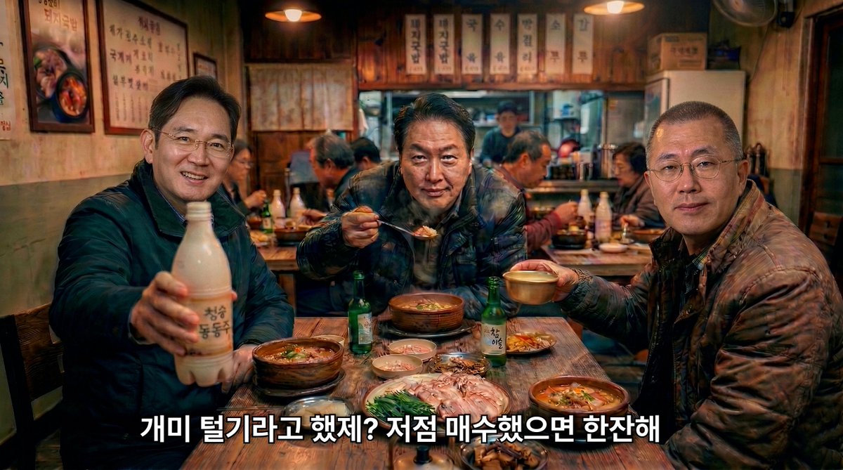 오늘 국장러의 저녁 식사