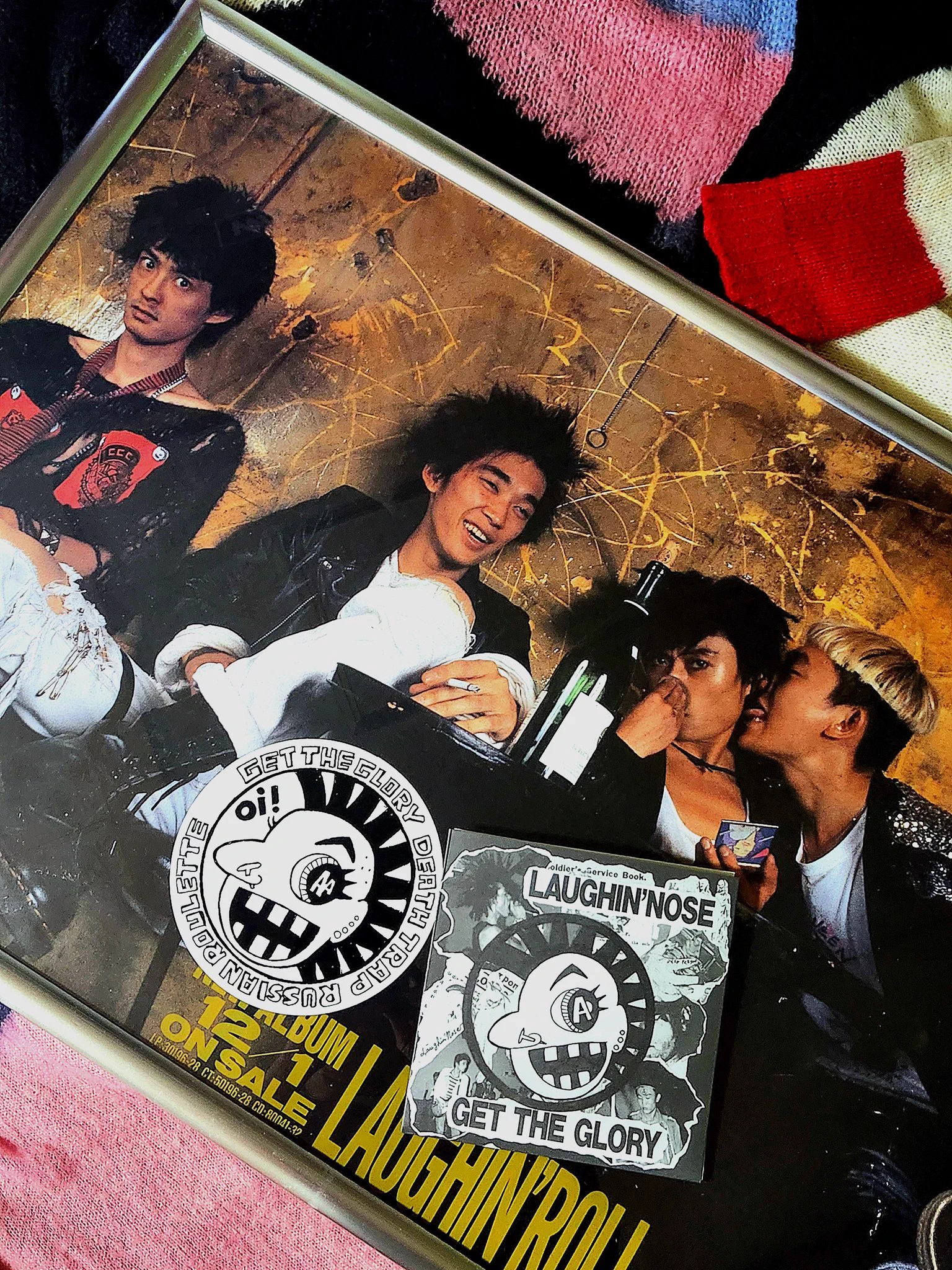 LAUGHIN' NOSE名盤EP「GET THE GLORY」アナログ再発でファン歓喜
