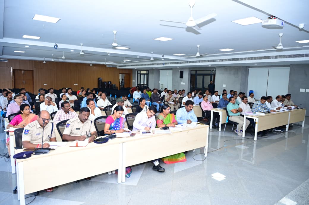 The District Collector, along with the District SP, Additional ...