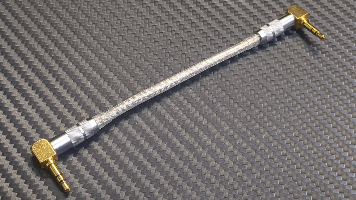 ArkGenesis IC V3 3.5mm L型プラグ仕様の完成品 今晩にBOOTHの在庫品