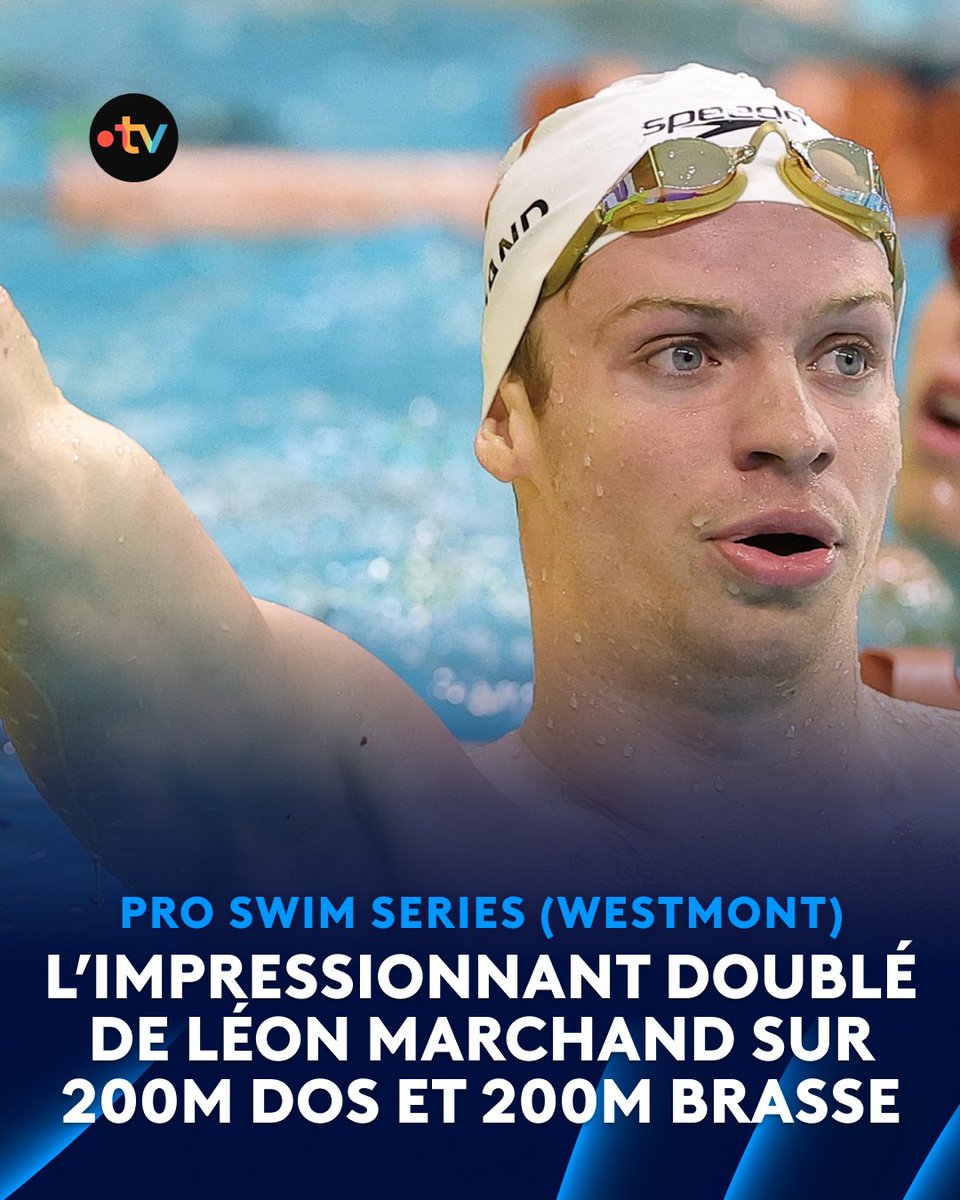 francetvsport's tweet image. 🏊‍♂️ #Natation | DÉFIS RELEVÉS POUR LE ROI LÉON ! 🙌

À Westmont, aux États-Unis, le quadruple champion olympique a remporté les deux finales qu’il disputait ce mercredi : le 200 m dos (en 1’57"56, à seulement 4 dixièmes de son record personnel) et le 200 m brasse (sa spécialité,