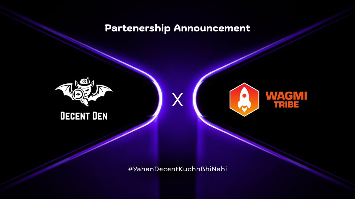 One of our favorite Web3 communities is stepping into the Den.

<a href="/Wagmi_Tribe/">WAGMI TRIBE</a> joins us as our official community partner.

Stay tuned for the participating creators announcements.