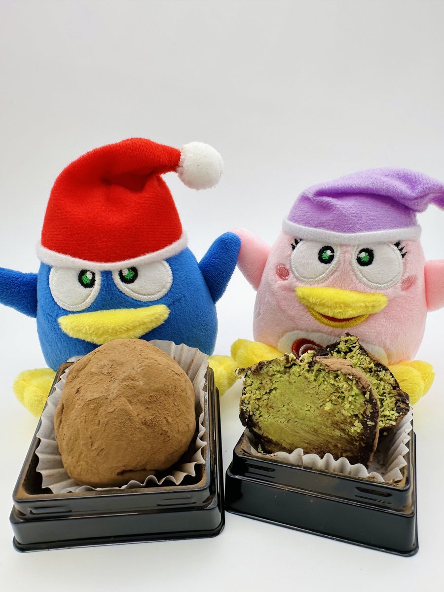 これが噂の…ドバイ風チョコ餅だーー！！ 

#ドンキで見つけた🐧