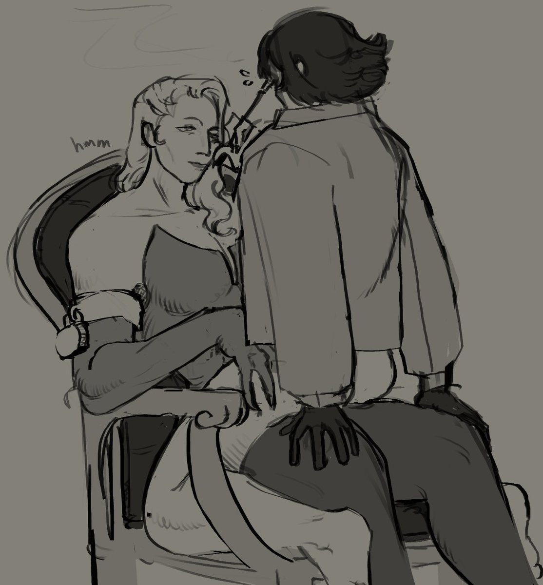 Axe_AfterDark's tweet photo. some more lady geist &amp; holliday before sleep good night yall https://t.co/ZrCuyP57bZ