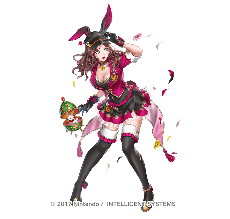 ドロテア 「『ファイアーエムブレム ヒーローズ』にて、超英雄「春色の歌姫 ドロテア」のイラス」|あんべよしろう/Yoshiro Ambeのイラスト