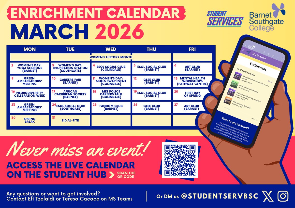 Student Services BSC tweet media