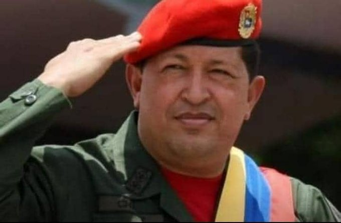 Todos los amigos del amigo tienen el alma bordada con las frases que nos dijo con campechana sonrisa,nadie piensa que se ha ido, fue un momentico a la misa y va a volver con Sandino, con el Che, Martí y Bolívar."   #CubaVenezuela #ChávezVive #DGEMCiegodeAvila #CiegodeAvila
