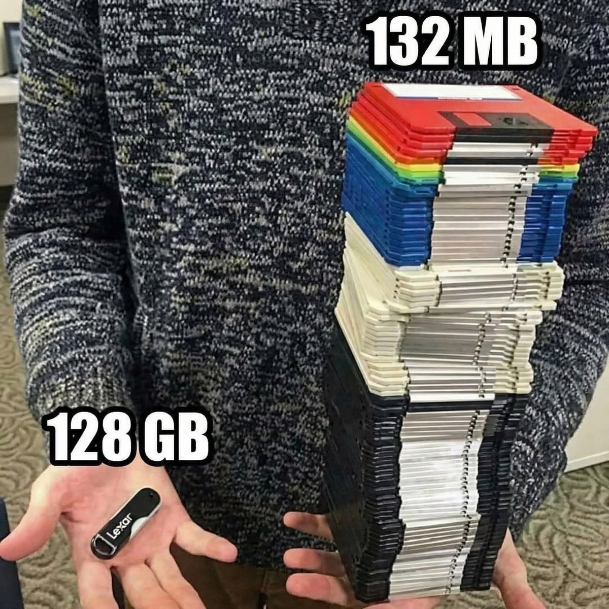 Technology has come a long wayy🥹