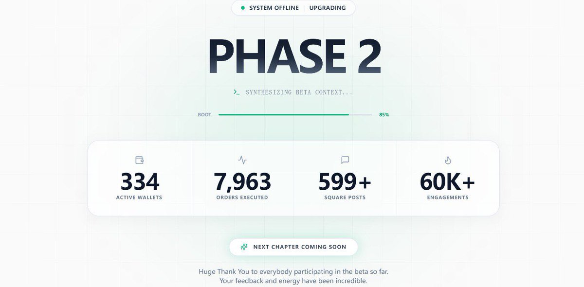 SYSTEM OFFLINE 

STATUS: UPGRADING

PHASE 2 LOADING…

helm.trading