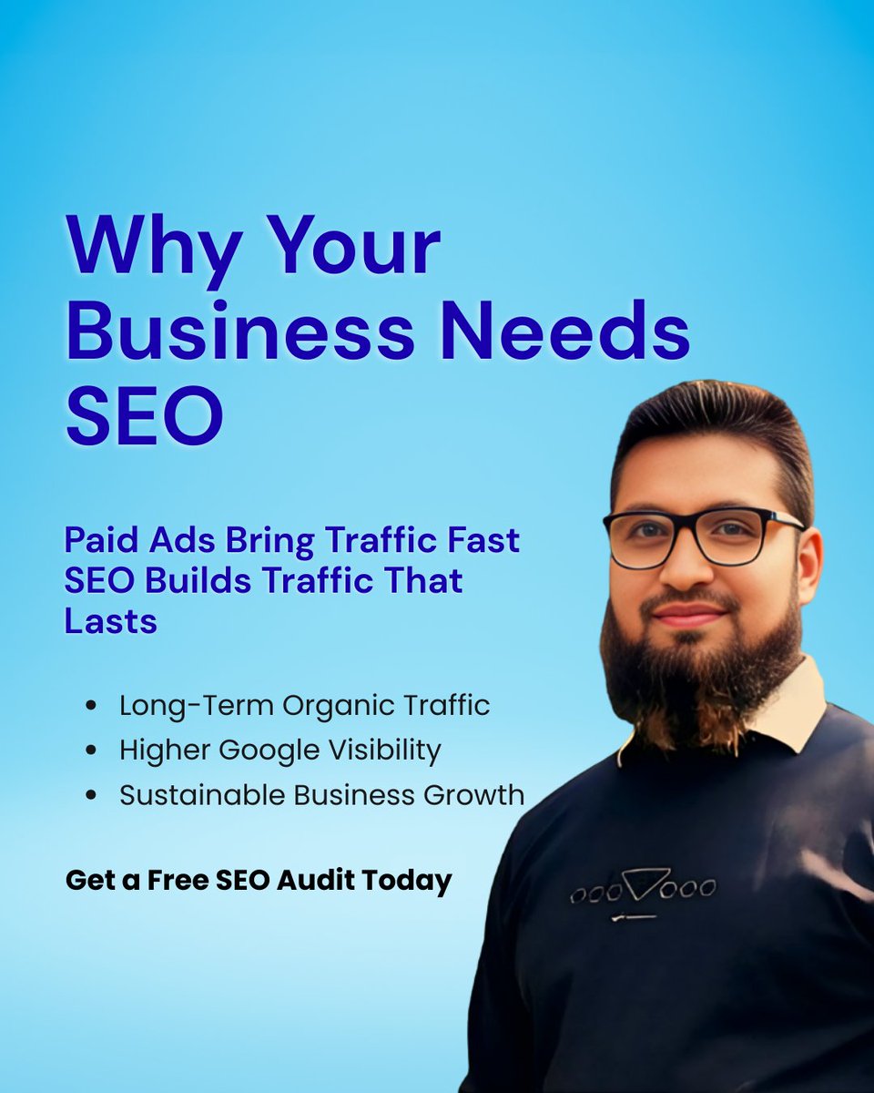 Why Your Business Needs SEO

Running ads can bring quick traffic to your website.

But once the ads stop, the traffic stops too.

With SEO, your website can continue attracting organic visitors from Google Search even when you are not spending on ads.