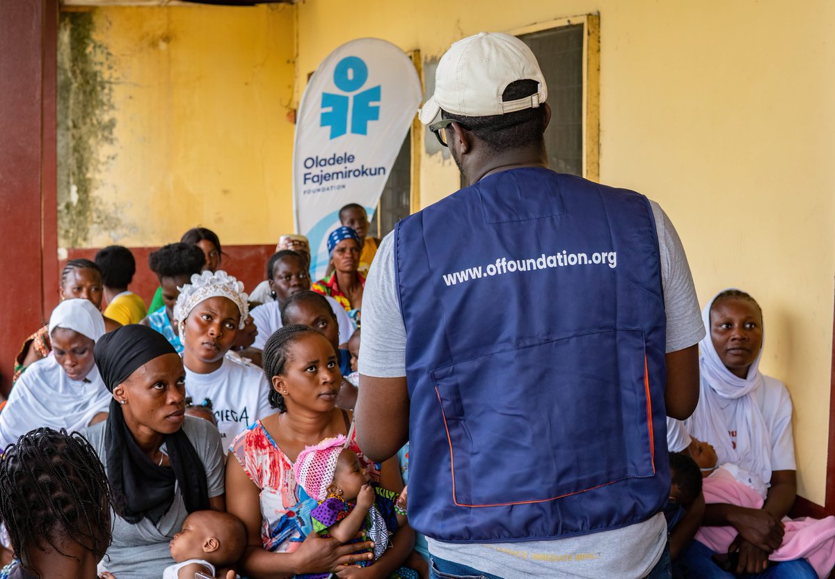 Oladele Fajemirokun Foundation tweet media