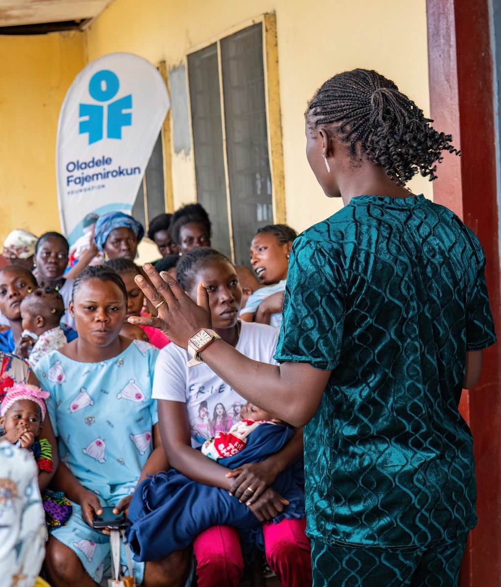 Oladele Fajemirokun Foundation tweet media