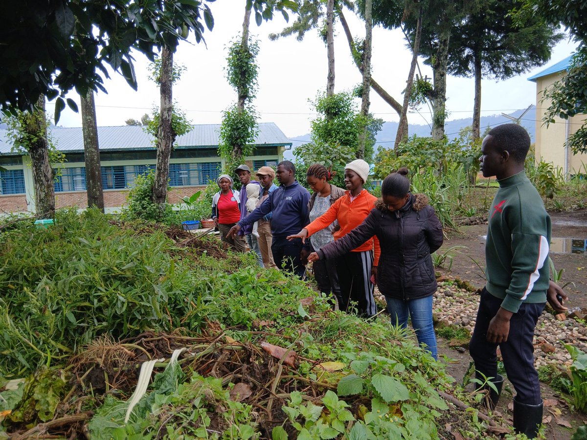 AGRIRESEARCHLtd's tweet image. Today, we are pleased to host 10 interns from @UR_CAVM .
We began with hands-on #compost making and look forward to building the practical skills they need to thrive in the job market.