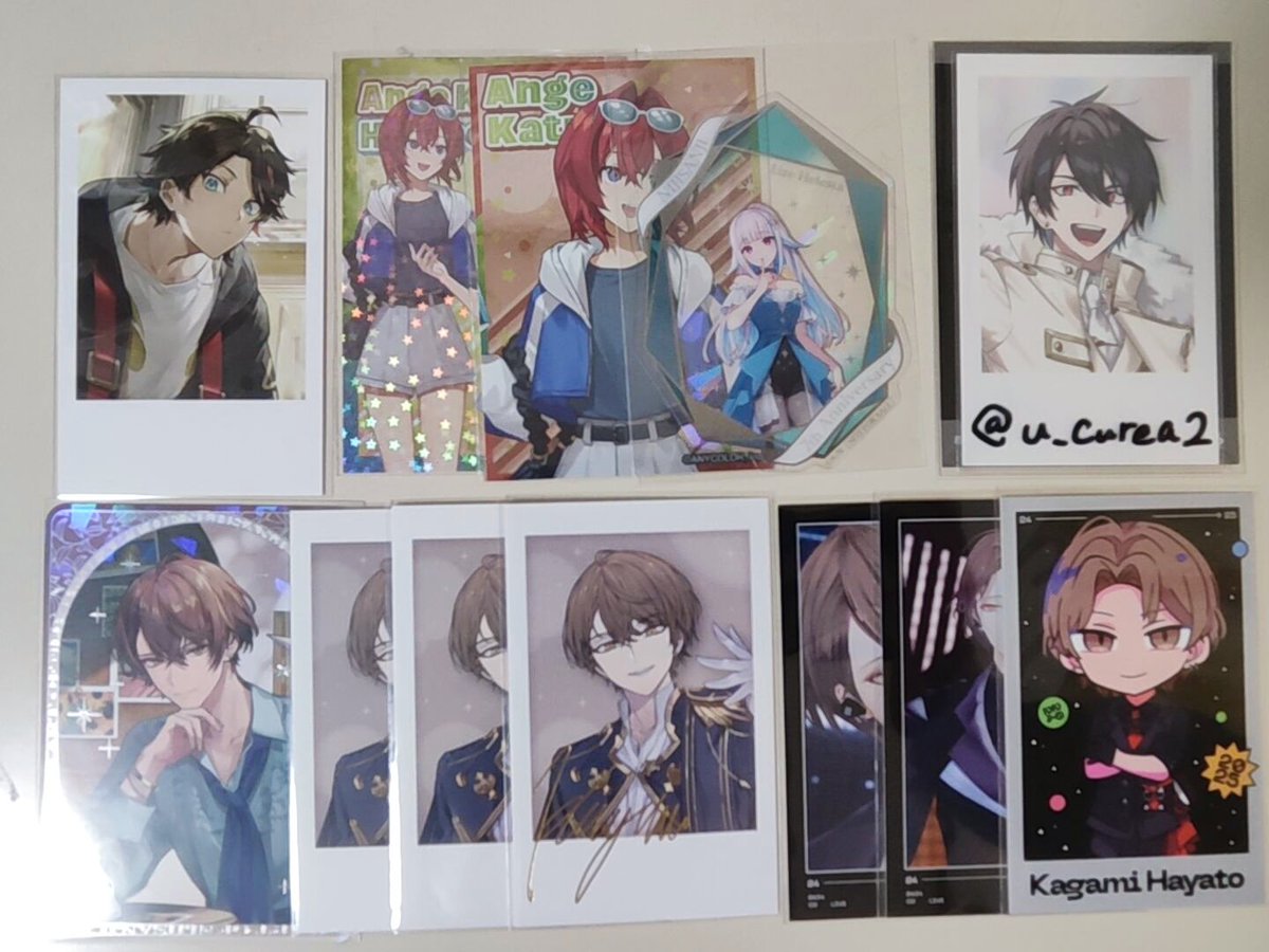 u_curea2's tweet photo. にじさんじ グッズ
8周年 7周年 6周年  art アニメイト カフェ  ウィンターデート  チェキ コレカ 缶バッジ コースター チケット風カード 
【交換 買取 譲渡】
求 🎤様 定価+送料

譲 画像1～14
郵送のみ　こちらから買取✕
🚺纏めて優先 リトリン必読
気軽にお声掛けください。 https://t.co/mlBodiUvBP
