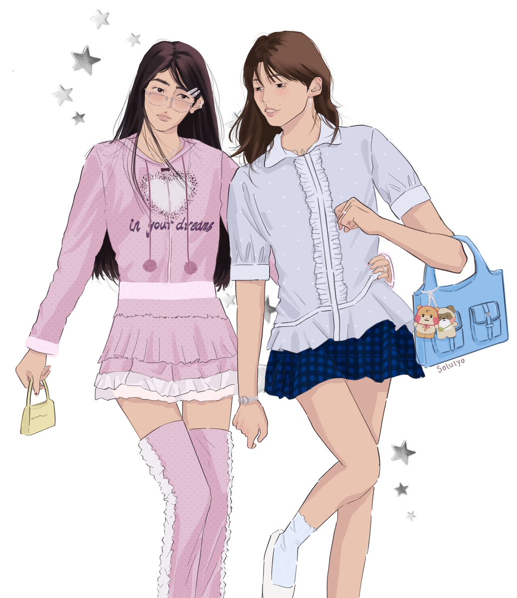 soluiyo's tweet photo. Girls go out ! #neulbin #늘빈 https://t.co/oz4TZLtIR2
