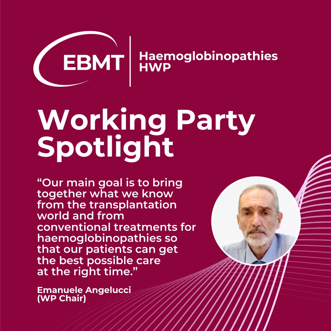 TheEBMT's tweet image. Learn more about the Haemoglobinopathies Working Party and their ongoing activities, research and future vision. 🔬 ➡️ ebmt.org/ebmt/news/haem…

#hematology #hemoglobinopathies #blooddisorder #patiencare #research