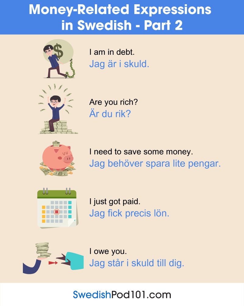 SwedishPod101's tweet image. How to say NUMBER in your language? Comment below! 💯 P.S. Start learning Swedish for FREE ⬇️
🔗 bit.ly/3OMpfb8

#LanguageChallenge #SwedishLearning #DailySwedish #LearnLanguages