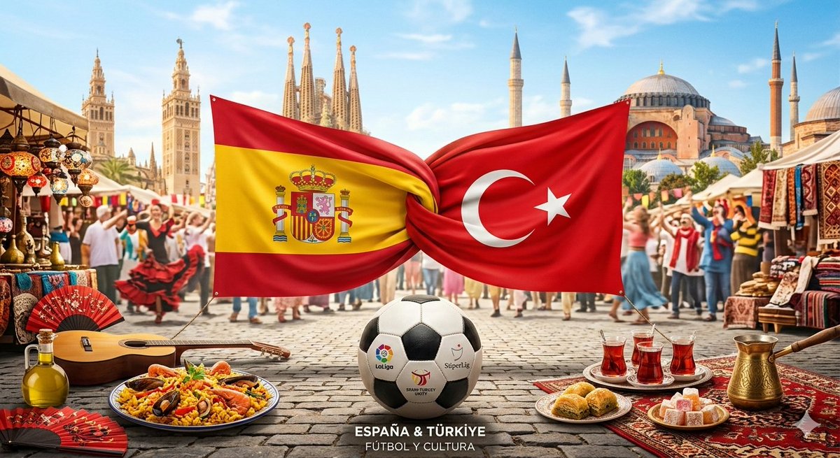 La unión España 🤝🏻 Turquía me tiene a lágrimas, hermanos turcos abracémonos 🇪🇸🫂🇹🇷

İspanya ve Türkiye arasındaki birlik beni gözyaşlarına boğuyor, Türk kardeşlerim, birbirimize sarılalım 🇪🇸🫂🇹🇷