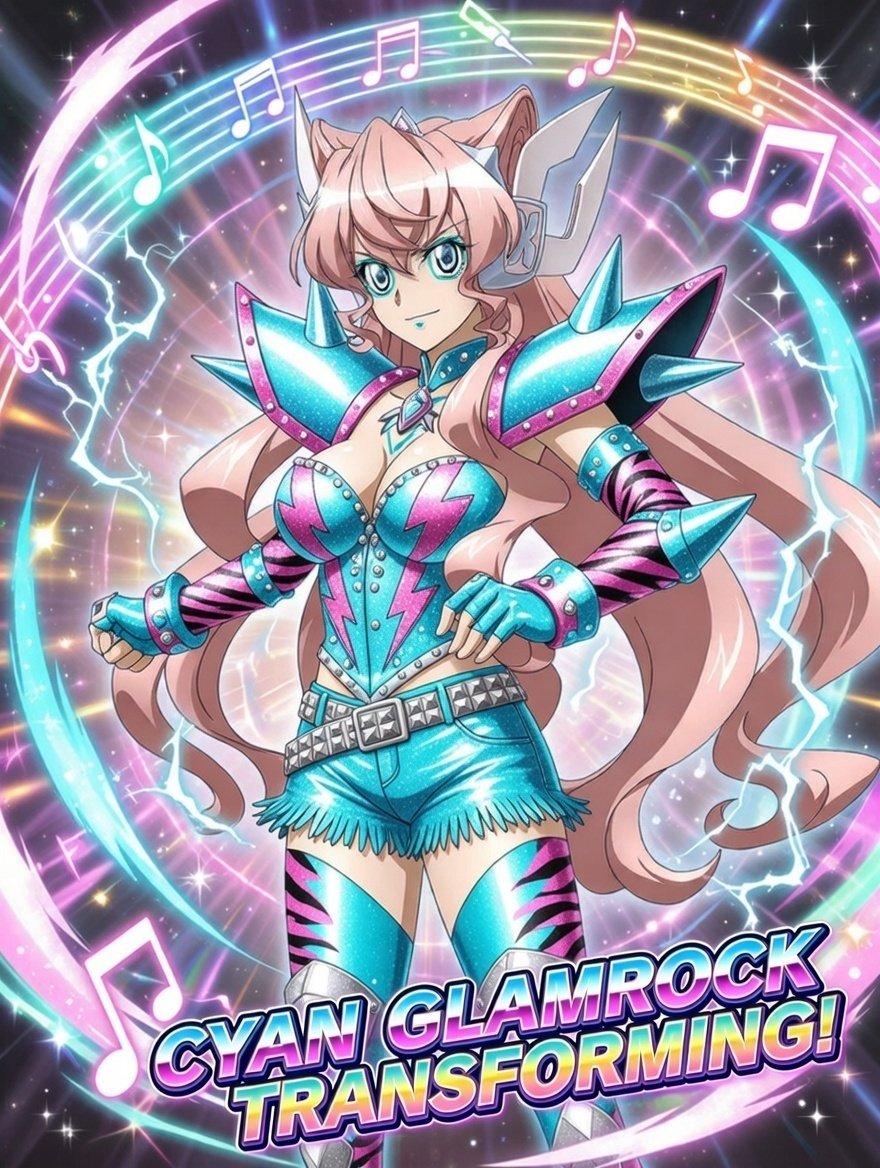 Symphogear Glamrock Mega Pizzaplex Transforming Customized Basic 2