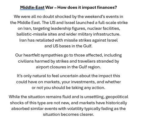 FinanceOmega's tweet photo. Middle-East War - How does it impact finances? https://t.co/r1QUZGfaMQ