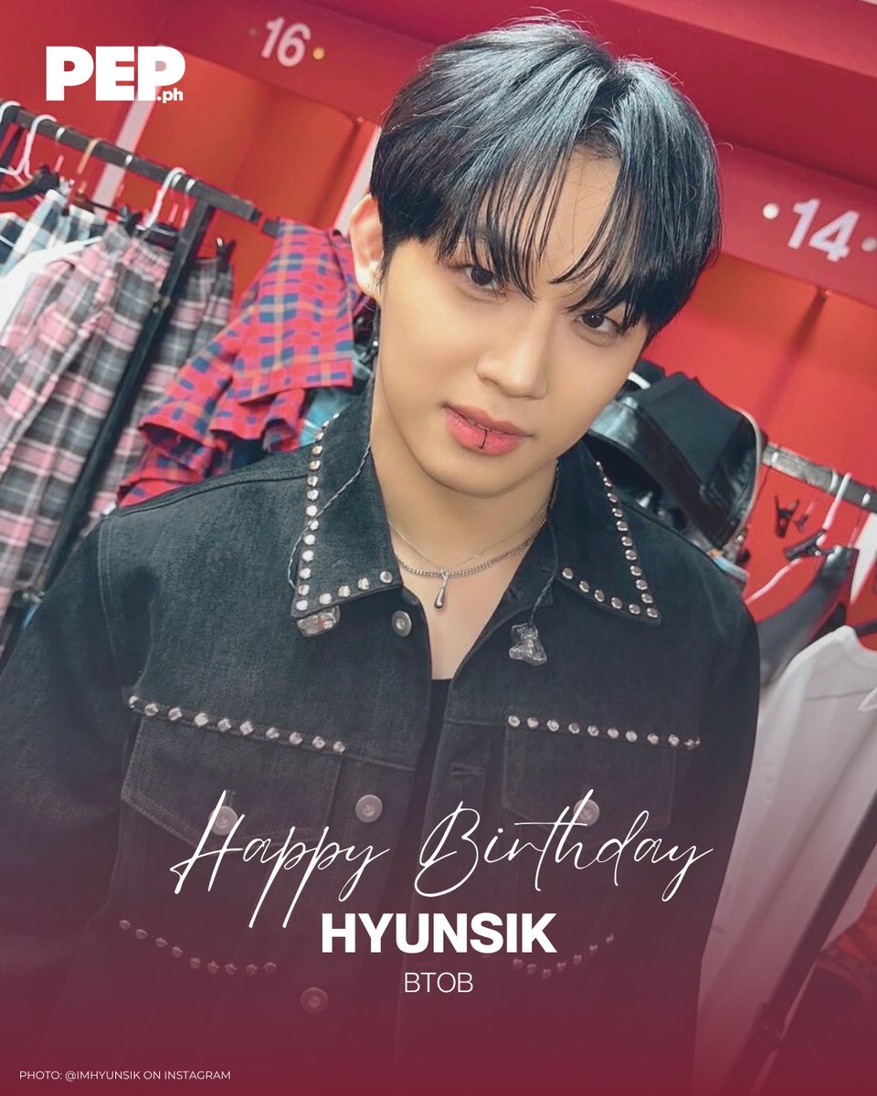 PEPalerts's tweet photo. Happy Birthday, Hyunsik! 🥳 Wishing you a year filled with creativity, joy, and beautiful music. 💙 

He is a South Korean singer, composer, and member of the K‑pop boy group BTOB, known for his soulful vocals and songwriting contributions.

#PEPBirthdays https://t.co/zefXPnuYrV