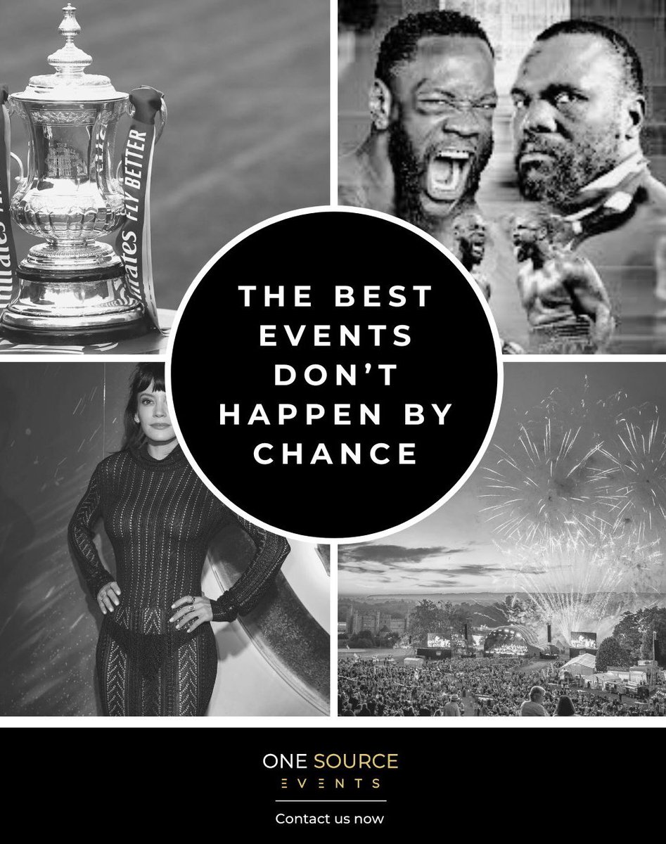 One Source Events tweet media