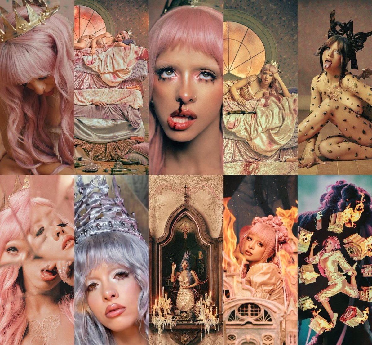 Chr0nosume's tweet photo. Melanie Martinez artista do milênio https://t.co/SwtAWgyspI