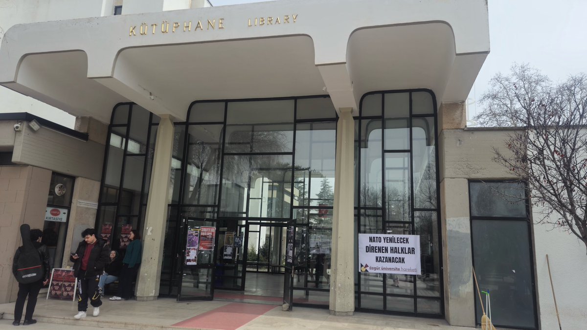 📍ODTÜ

📣 Sinan'lardan devraldığımız mirasın izinde, halkların katili NATO'yu coğrafyamızdan defetmek için mücadelemizi büyütüyoruz! 

Kahrolsun emperyalistler ve işbirlikçileri!
Kahrolsun ABD ve NATO!