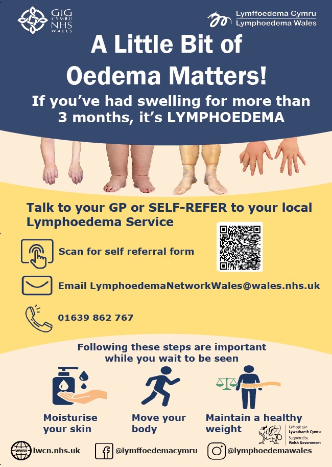 Lymphoedema Wales Clinical Network (LWCN) tweet media