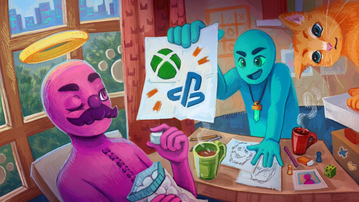 Hey, console players! Extra Coin just landed on PlayStation 4, PlayStation 5, Xbox One, and Xbox Series X|S 💜

Mika's got a lot going on in The Arcade, and she could use some company. Come see what lies behind this shining facade.