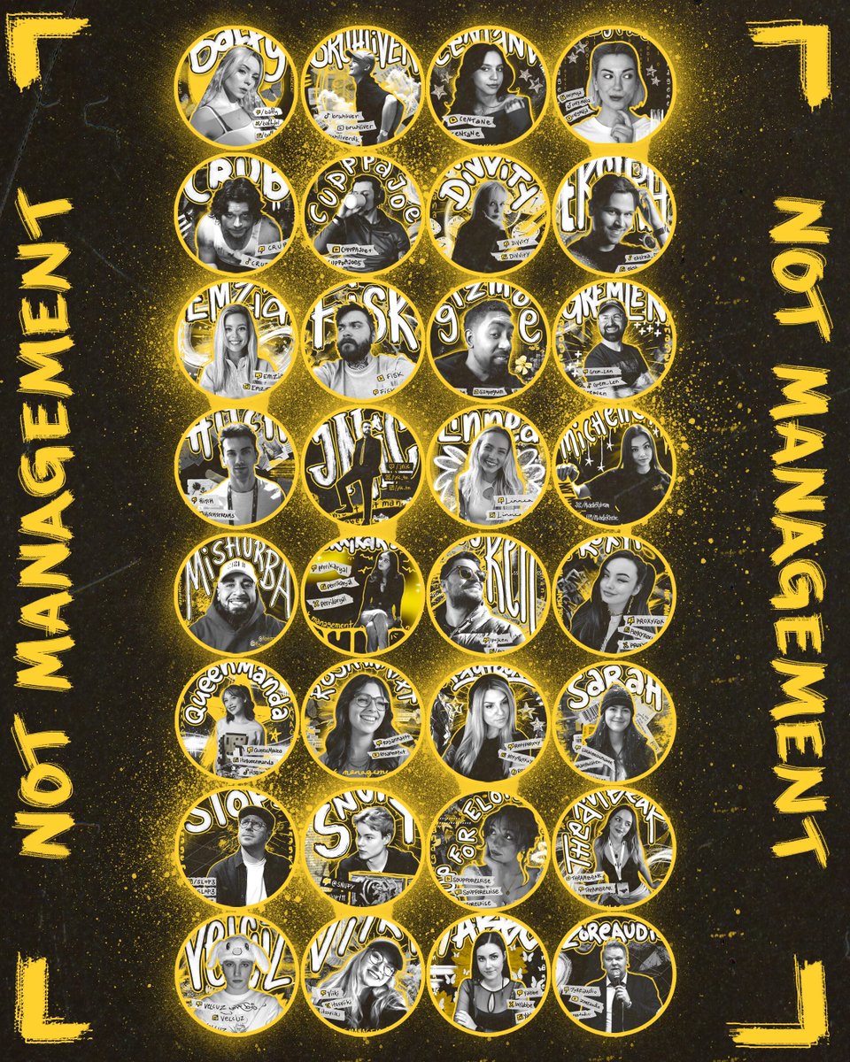 NOT Management tweet media