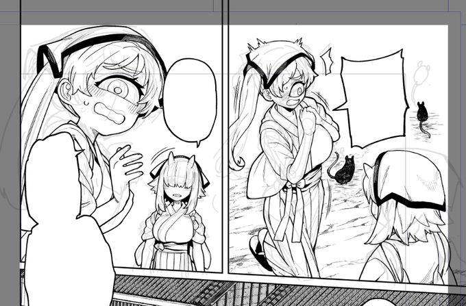 明日金曜はベヒ婿14話前編更新日! 妖怪茶屋の子たちは結構お気に入りです 