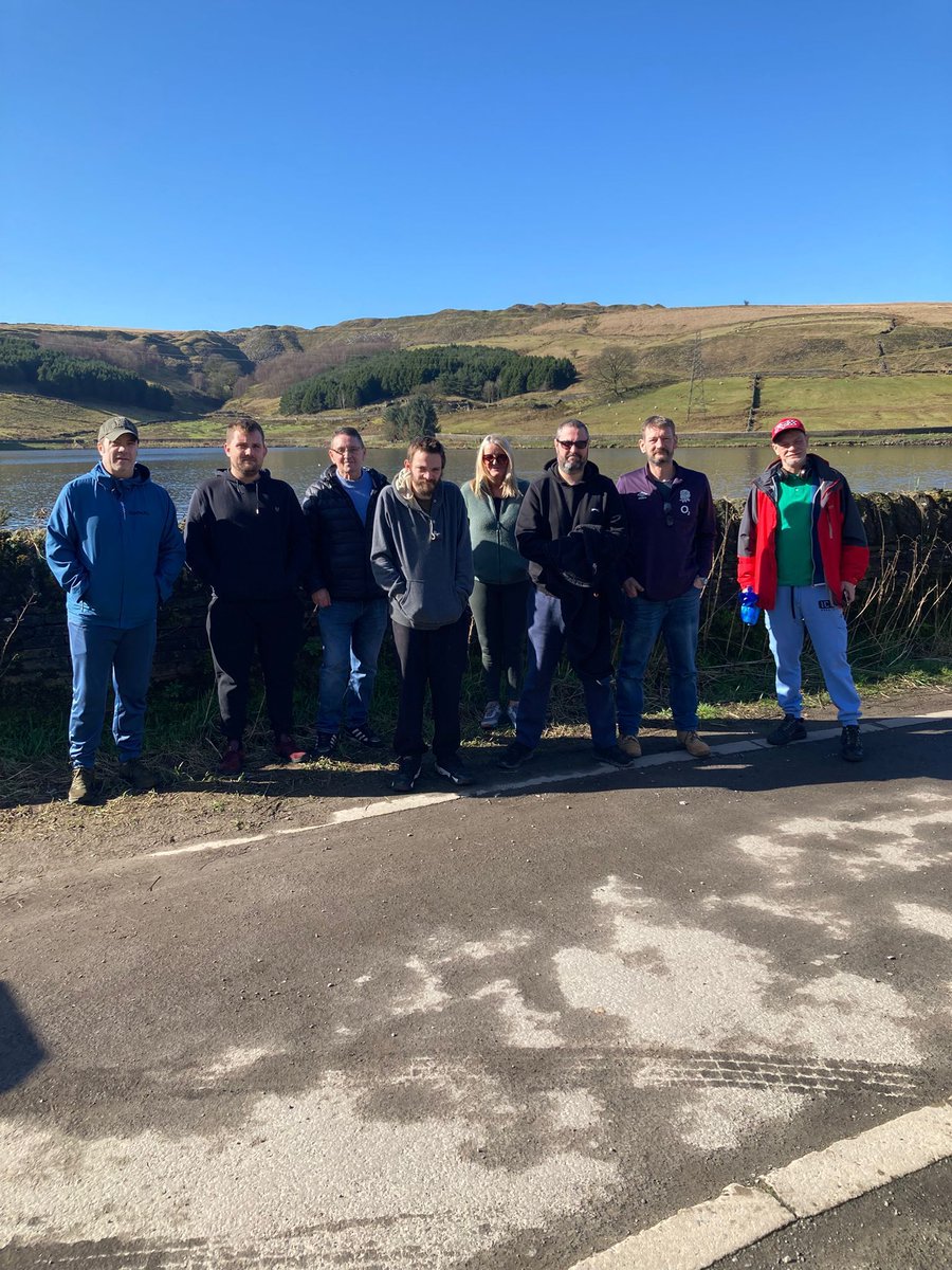 RRR_LUF's tweet image. Bacup Walk &amp;amp; Talk 🚶‍♂️💬

Another brilliant session walking around Cowm Reservoir. Fresh air, good conversation, and plenty of smiles...always a great way to connect!

#Connection #Community #RedRoseRecovery