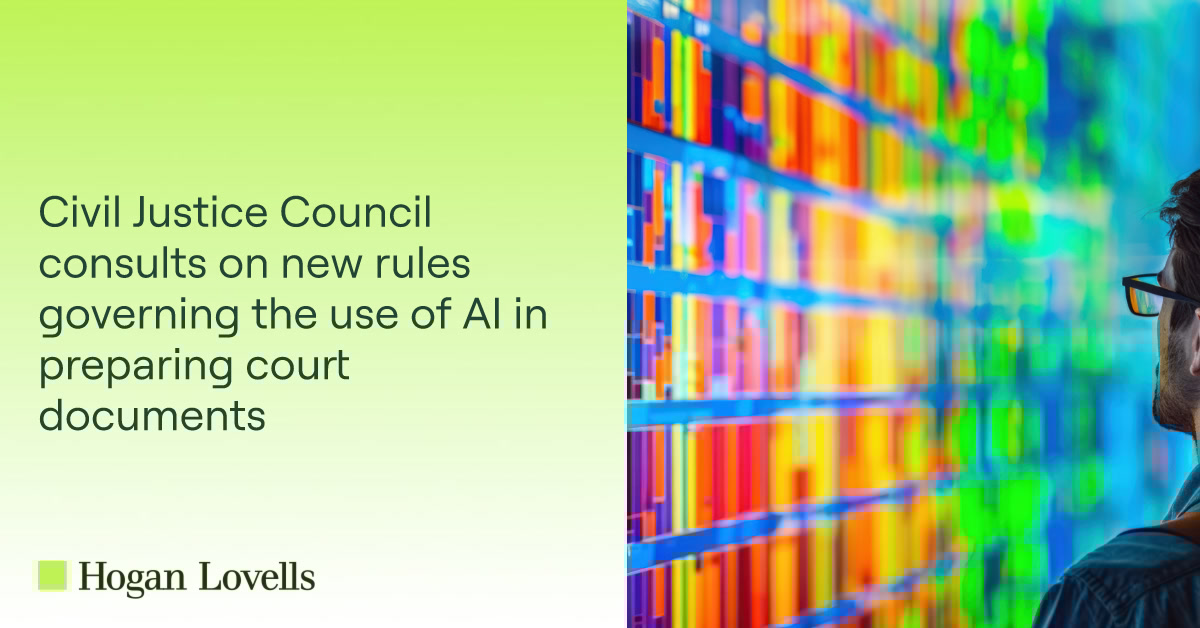 Hogan Lovells Litigation tweet media