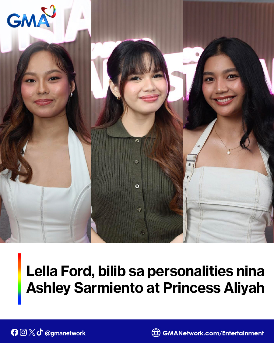 gmanetwork's tweet photo. Ang grupong PAL na binubuo nina #PrincessAliyah, #AshleySarmiento, at #LellaFord ay napabilang sa Ultimate 8 ni Big Brother sa recently concluded reality competition na 'Pinoy Big Brother Celebrity Collab Edition 2.0.'

Sa naging pagbisita nila sa #KapusoArtistambayan nitong Miyerkules, March 4, inilarawan ni Lella ang kanyang mga kaibigan na sina Princess at Ashley.

Basahin DITO: https://t.co/FfhjNTYTqi

#KapusoShowbizNews #GMAPBBCollab