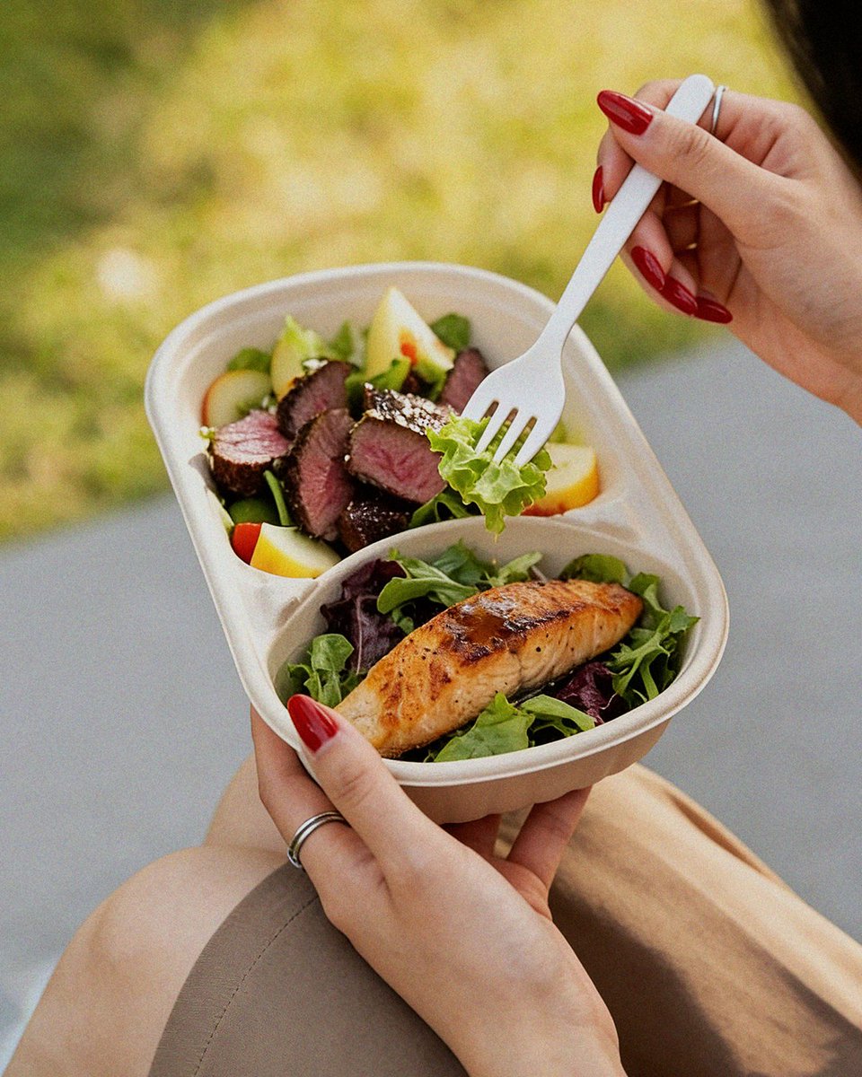 MonicaMo626520's tweet image. On-the-go eating just got a sustainable upgrade. 🥗 

Whether you’re picnicking in the park, grabbing lunch between meetings, or fueling up after a workout, these eco-friendly bento boxes have your back.
#SustainableLiving #zerowasteliving  #mviecopack