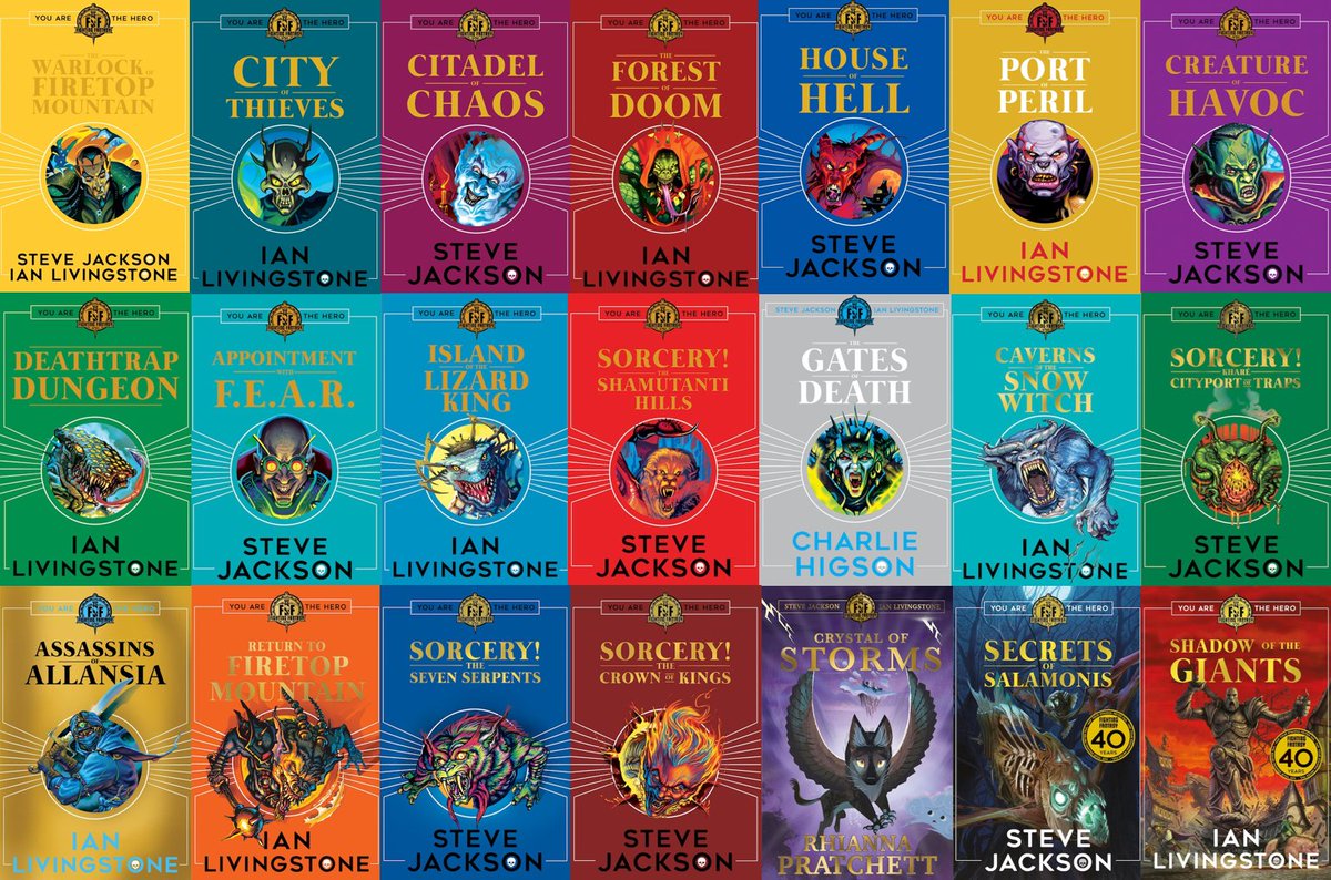 Fighting Fantasy Adventure Gamebooks tweet media