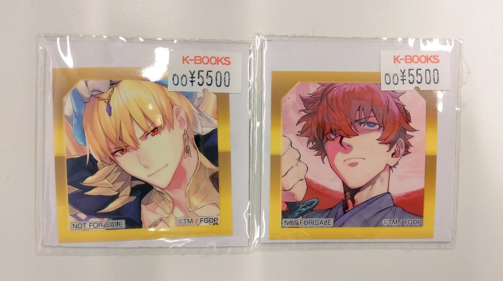 入荷情報】 FGО 最終再臨展 ステッカー ギルガメッシュ キャスター