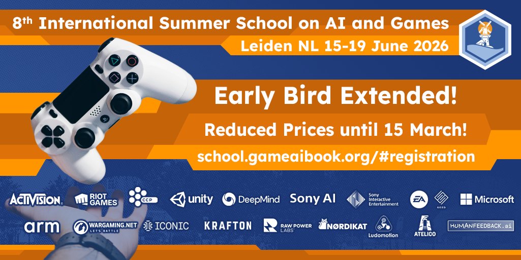 AI and Games School 2026 tweet media