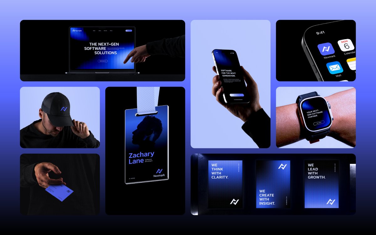 opedia_tech's tweet image. Nexmark — Software Company Logo &amp;amp; Branding, Building a modern identity for a forward-thinking technology brand.

📌 Explore the full case study: behance.net/gallery/227272…

#LogoDesign #TechBranding #SoftwareCompany #BrandIdentity #StartupBranding #DigitalBrand #OpediaStudio #opedia