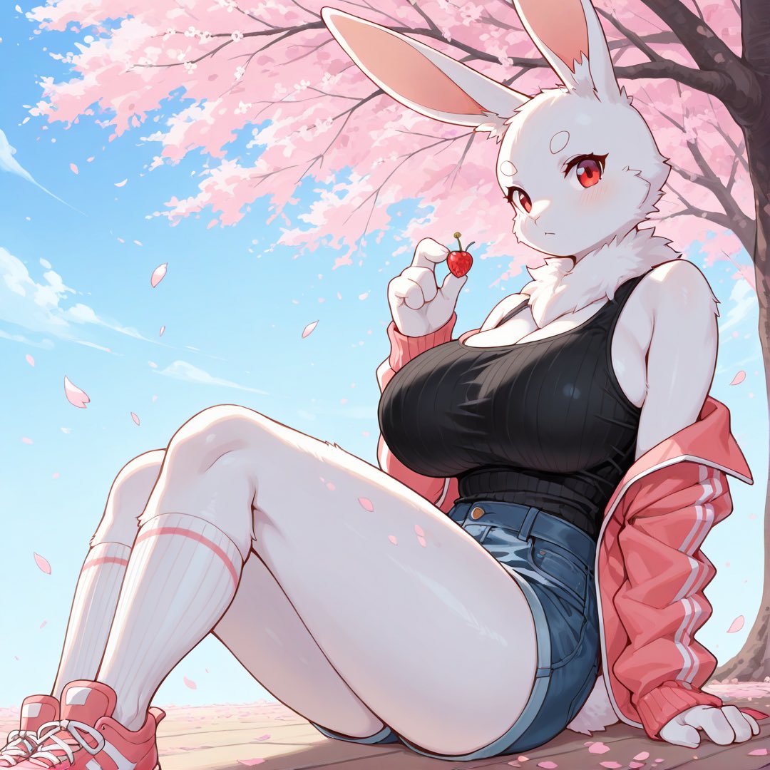 Strawberry bunny 🐇🍓