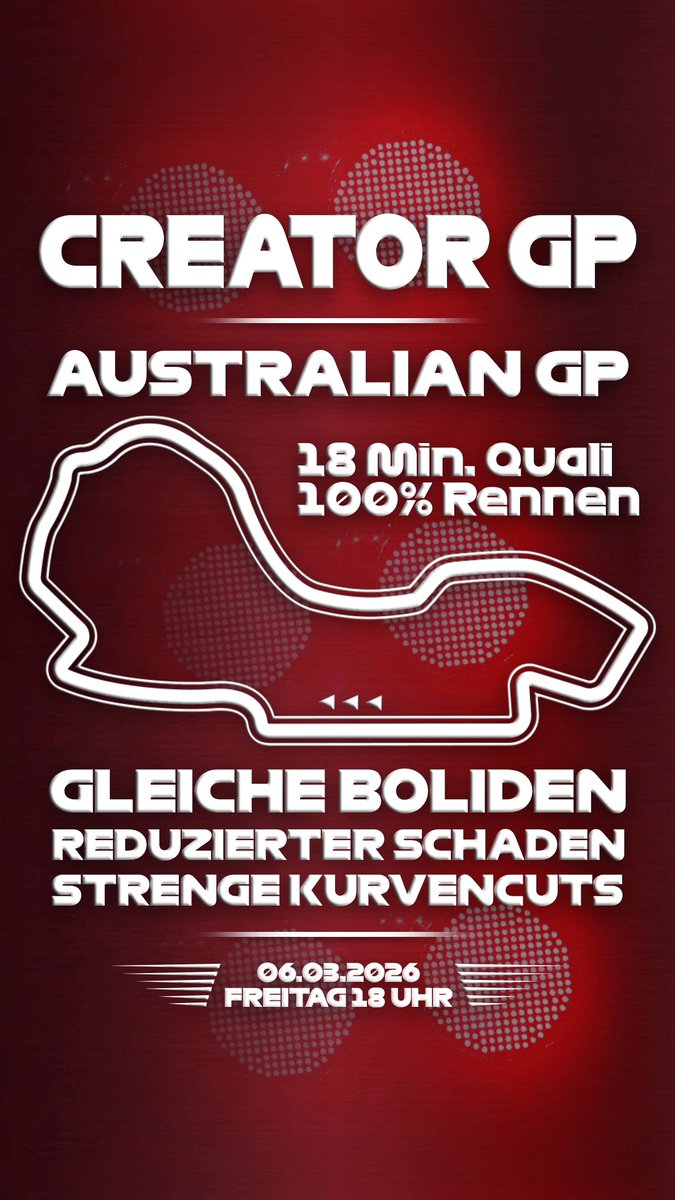 LinkeMedia's tweet photo. Ich fahre morgen beim F1 Creator GP von @formelfranzi mit!

Gemeinsam mit CutterLukas, werde ich das ding nachhause fahren! 

Morgen ab 18 Uhr dann live auf Twitch 🫡 https://t.co/aLyblmVPqH