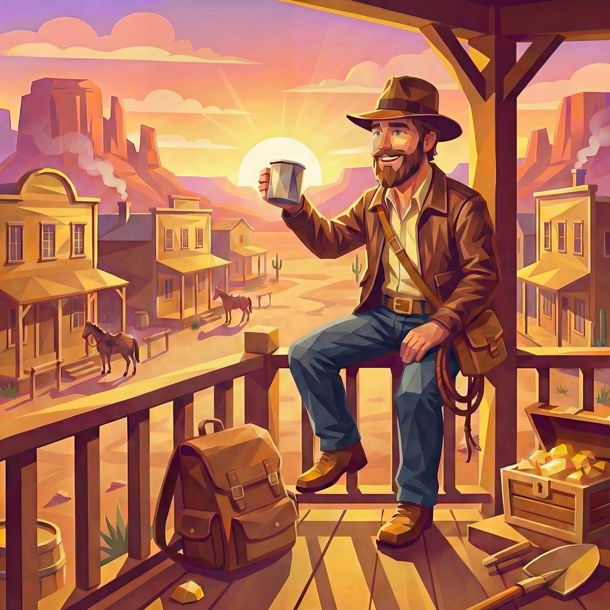 Gold Age Game ⛏️ tweet media