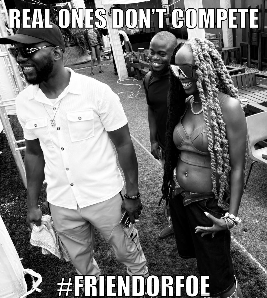 Sanaa_musik's tweet photo. Don’t fear enemies rather…study friends #friendorfoe https://t.co/sCz40gjzIX