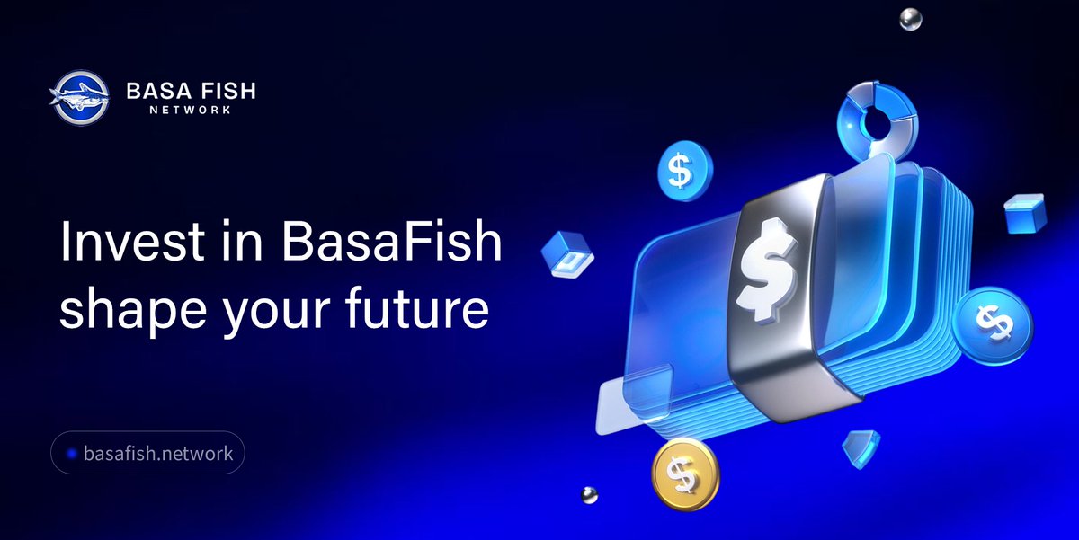 BasaFishNetwork's tweet photo. 🏗️ Build wealth that grows where it matters. 
 Invest in #BasaFish. Shape your future — with assets that live, grow, and yield.  
👉 @BasaFishNetwork 
#RWA #DeFi #LongTermValue #Web3 #Crypto https://t.co/4Wx9JevYB7