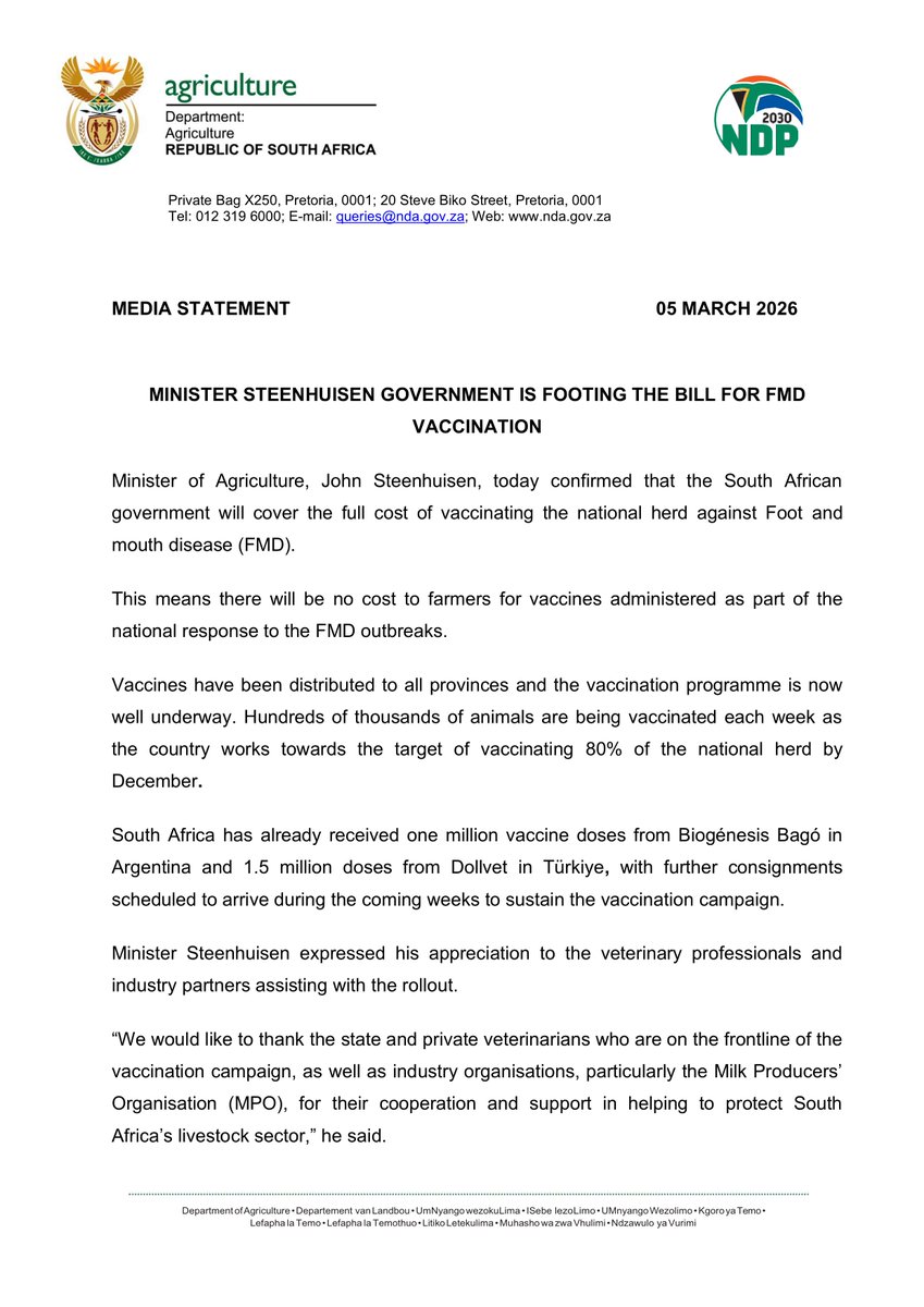 John Steenhuisen MP tweet media