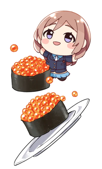これはいくらをもらって喜んでるおちび #姫崎莉波生誕祭2026